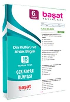 Başat Yayınları 6. Sınıf Din Kültürü ve Ahlak Bilgisi Yaprak Test