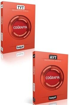 Başat Yayınları TYT AYT Coğrafya Soru Bankası Seti