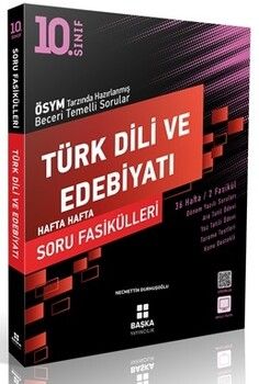 Başka Yayıncılık 10. Sınıf Türk Dili ve Edebiyatı Soru Fasikülleri 2 Fasikül