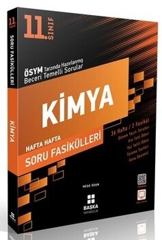 Başka Yayıncılık 11. Sınıf Kimya Soru Fasikülleri 2 Fasikül