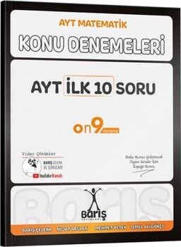  Barış Yayınları AYT İlk 10 Soru Konu Denemeleri
