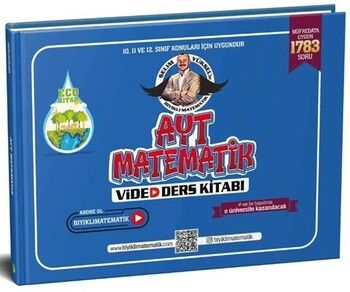 Bıyıklı Matematik AYT Matematik Video Ders Kitabı EKO