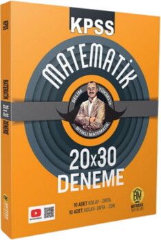 Bıyıklı Matematik KPSS Matematik 20 x 30 Deneme