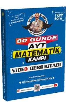 Bıyıklı Matematik 80 Günde AYT Matematik Video Ders Kitabı