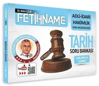 Bekir Çelik Adli İdari Hakimlik İcra Müdürlüğü FETİHNAME Tarih Soru Bankası