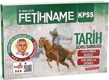 Bekir Çelik KPSS FETİHNAME Tarih Soru Bankası Çözümlü