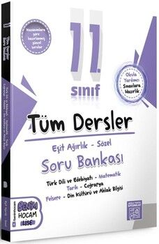 Benim Hocam 11. Sınıf Eşit Ağırlık Sözel Tüm Dersler Soru Bankası