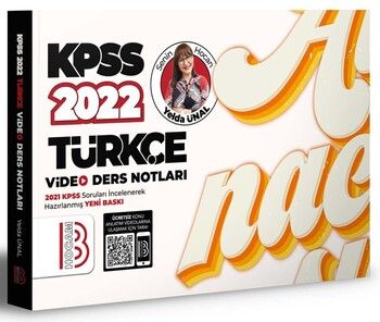 Benim Hocam 2022 KPSS Türkçe Video Ders Notları