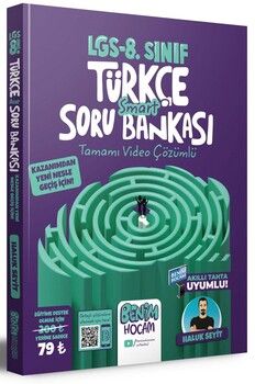 Benim Hocam 2023 8. Sınıf LGS Türkçe Smart Tamamı Video Çözümlü Soru Bankası