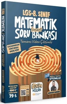 Benim Hocam 2023 8. Sınıf LGS Matematik Smart Soru Bankası
