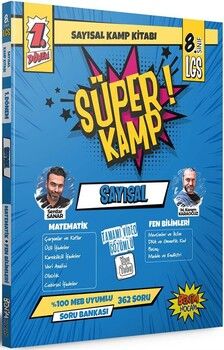 Benim Hocam 2023 8. Sınıf LGS 1. Dönem Sayısal Süper Kamp Kitabı