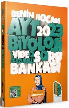 Benim Hocam 2023 AYT Biyoloji Tamamı Video Çözümlü Soru Bankası