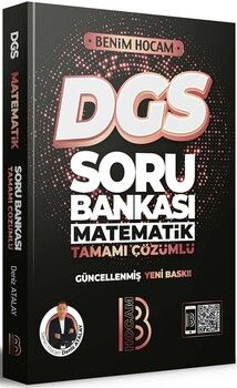 Benim Hocam 2023 DGS Matematik Tamamı Çözümlü Soru Bankası