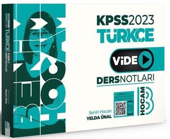 Benim Hocam 2023 KPSS Türkçe Video Ders Notları