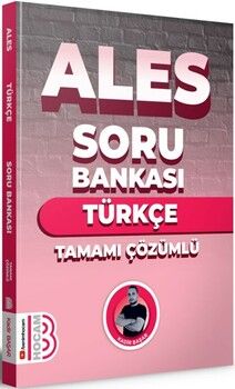 Benim Hocam 2024 ALES Türkçe Tamamı Çözümlü Soru Bankası