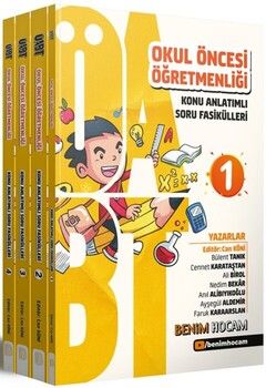 Benim Hocam 2024 ÖABT Okul Öncesi Konu Anlatımlı Soru Fasikülleri 1-2-3-4