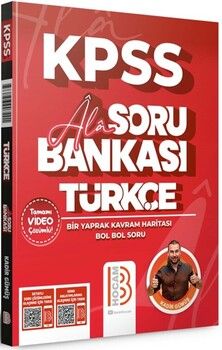 Benim Hocam 2024 KPSS Türkçe Ala Soru Bankası