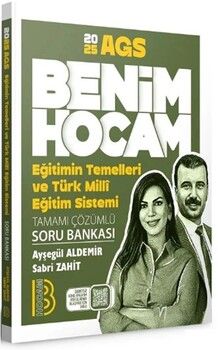 Benim Hocam 2025 Eğitimin Temelleri ve Türk Milli Eğitim Sistemi Tamamı Çözümlü Soru Bankası