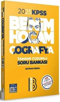 Benim Hocam 2025 KPSS Coğrafya Tamamı Çözümlü Soru Bankası