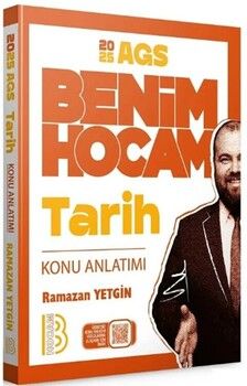 Benim Hocam 2025 MEB AGS Tarih Konu Anlatımı