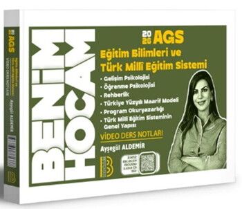Benim Hocam 2026 AGS Eğitim Bilimleri ve Türk Milli Eğitim Sistemi Ders Notları