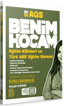 Benim Hocam 2026 MEB AGS Eğitim Bilimleri Gelişim ve Öğrenme Psikolojisi Soru Bankası