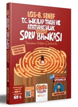 Benim Hocam 8. Sınıf LGS T.C. İnkılap Tarihi ve Atatürkçülük Smart Soru Bankası