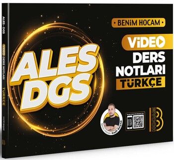 Benim Hocam ALES DGS Türkçe Video Ders Notları