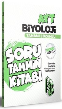 Benim Hocam AYT Biyoloji Konu Özetli ve Tamamı Çözümlü Soru Tahmin Kitabı