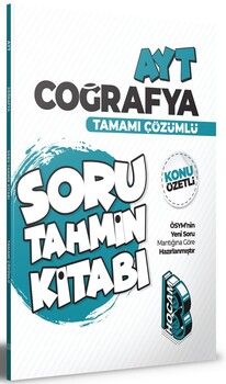 Benim Hocam AYT Coğrafya Konu Özetli ve Tamamı Çözümlü Soru Tahmin Kitabı