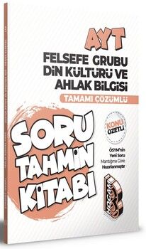 Benim Hocam AYT Felsefe Grubu Din Kültürü ve Ahlak Bilgisi Konu Özetli ve Tamamı Çözümlü Soru Tahmin Kitabı