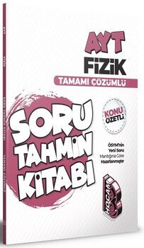 Benim Hocam AYT Fizik Konu Özetli ve Tamamı Çözümlü Soru Tahmin Kitabı