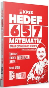 Benim Hocam KPSS Matematik 18 Deneme