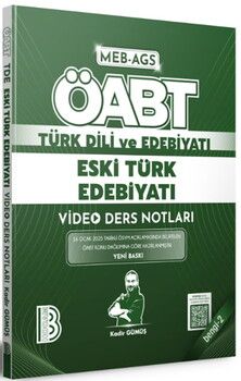 Benim Hocam MEB AGS ÖABT Türk Dili ve Edebiyatı Eski Türk Edebiyatı Video Ders Notları Bengi 2