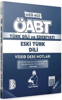 Benim Hocam MEB AGS ÖABT Türk Dili ve Edebiyatı Eski Türk Dili Video Ders Notları Bengi 1