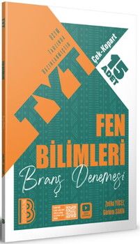Benim Hocam TYT Fen Bilimleri 15 li Branş Deneme