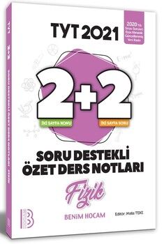 Benim Hocam TYT Fizik 2+2 Soru Destekli Özet Ders Notları