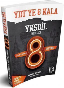 Benim Hocam Yayınları YKSDİL İngilizce YDTye 8 Kala Tamamı Çözümlü Deneme