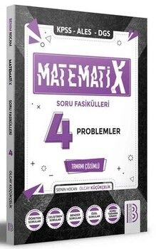 Benim Hocam Yayınları KPSS ALES DGS MatematiX Soru Fasikülleri 4