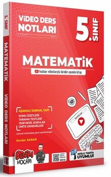 Benim Hocam Yayınları 5. Sınıf Matematik Video Ders Notları