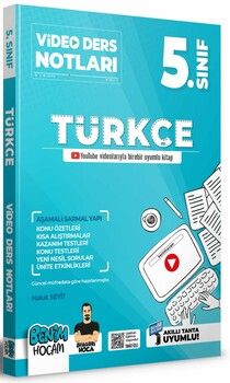 Benim Hocam Yayınları 5. Sınıf Türkçe Video Ders Notları