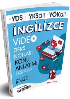 Benim Hocam Yayınları YDS YKSDİL YÖKDİL İngilizce Video Ders Notları