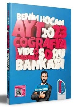 Benim Hocam Yayınları 2023 AYT Coğrafya Tamamı Video Çözümlü Soru Bankası