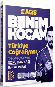 Benim Hocam Yayınları 2026 AGS Türkiye Coğrafyası Tamamı Çözümlü Soru Bankası