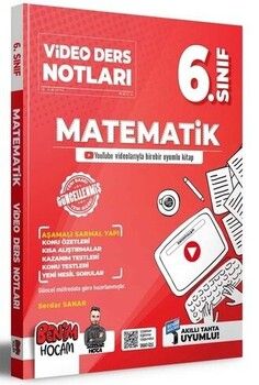 Benim Hocam Yayınları 6. Sınıf Matematik Video Ders Notları