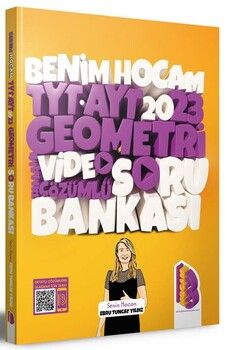 Benim Hocam Yayınları 2023 TYT AYT Geometri Tamamı Video Çözümlü Soru Bankası