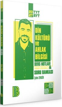 Benim Hocam Yayınları 2027 TYT AYT Din Kültürü ve Ahlak Bilgisi Ders Notları ve Tamamı Video Çözümlü Soru Bankası