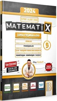 Benim Hocam Yayınları 2024 KPSS ALES DGS Matematix Soru Fasikülleri 5