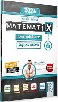 Benim Hocam Yayınları 2024 KPSS ALES DGS Matematix Soru Fasikülleri 6