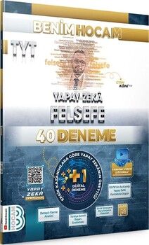 Benim Hocam Yayınları TYT Yapay Zekâ Felsefe 40 Deneme